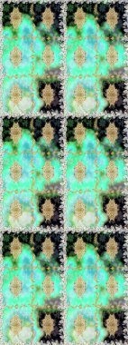 Çiçek deseni. Duvar kâğıdı barok, İspanyol kumaşı. Kusursuz raster arka plan. Kahverengi ve bej renklerde altın elementler. Şekil grafik deseni.