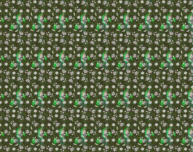 Raster illüstrasyonu. Raster. Tomurcukları çiçek olan sevimli bir çiçek deseni. Eskiz geçmişi. Kumaş, tekstil, duvar kağıdı baskısı için. Antika retro tarzı.