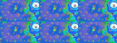 Tekstil veya kitap kapakları, imalat, duvar kağıtları, baskı, hediye paketi ve yapıştırma kitabı için çiçek eskizi geçmişi. Raster illüstrasyonu. Küçük ölçekli çiçeklerdeki basit sevimli desen.