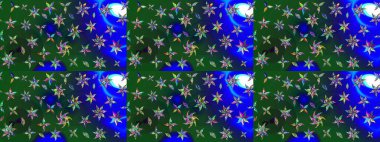 Suluboya etkisi. Botanik çizim kalıbı. Raster deseni. Organik elementler.