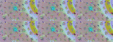 Tarafsız ve gri renkte çiçekli bir çiçek deseni çiz. Suluboya tarzında tarafsız ve gri renkte çiçekler.