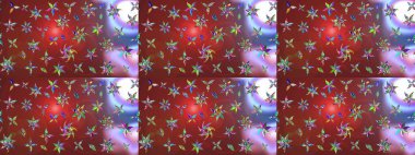 Tekstil, kumaş, kapaklar, duvar kağıtları, baskı, naylon, koleksiyon defteri, örgü, dekupaj için güzel bir eskiz. Küçük kahverengi ve kırmızı çiçeklerle oldukça kaliteli besin torbası deseni.