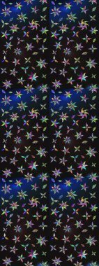 Gri ve mavi renkte güzel çiçekleri olan eskiz deseni, suluboya çiçek deseni, duvar kağıdı, kart veya kumaş için fayanslı. Raster..