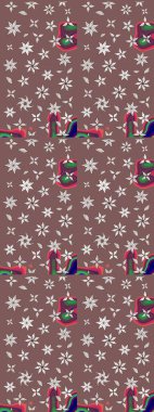 Hoş bir çiçek geçmişi var. Raster illüstrasyonu. Küçük bir çiçekte eskiz deseni. Güzel kumaş deseni.