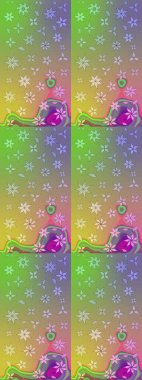 Raster illüstrasyonu. Küçük çiçekli basit bir çiçek çizimi. Moda baskısı, albüm, ambalaj kağıdı ve duvar kağıdı için zarif dekoratif süslemeler. Tarafsız ve yeşil renklerde şirin çiçekler.