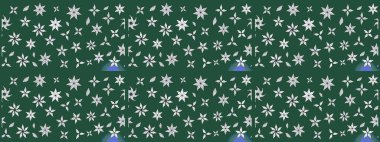 Süslü kumaş deseni. Raster deseni. Çiçekli çiçek deseni, suluboya..