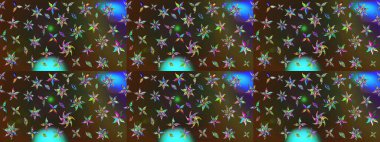 Raster deseni. Çiçek arkaplan. Çiçek kompozisyonu. - Kahverengi ve gri çiçekler. Doğa. Çiçek kolajı. Küçük çiçekte güzel desen var..