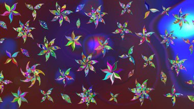 Sabıka fotoğraflarında, bebek kıyafetlerinde, duvar kâğıtlarında, paket kutularında falan kullanılabilir. Zarif, parlak ve eskiz menekşe ve mor çiçek deseni tasarımı.