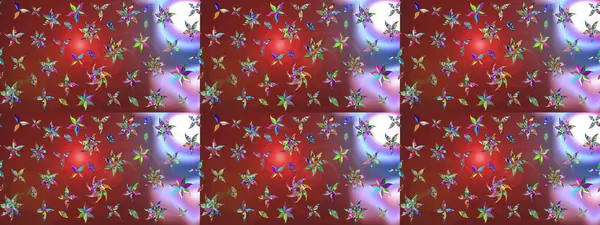 Tekstil, kumaş, kapaklar, duvar kağıtları, baskı, naylon, koleksiyon defteri, örgü, dekupaj için güzel bir eskiz. Küçük kahverengi ve kırmızı çiçeklerle oldukça kaliteli besin torbası deseni.