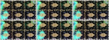 Çiçek deseni. Duvar kâğıdı barok, İspanyol kumaşı. Kusursuz raster arka plan. Kahverengi ve bej renklerde altın elementler. Şekil grafik deseni.