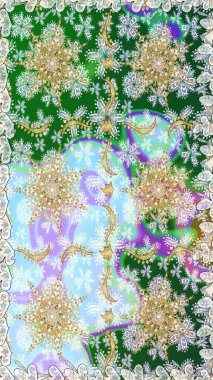 Kusursuz klasik raster nötr ve altın desenli. Geleneksel oryantasyon süsü. Klasik vintage arkaplan.