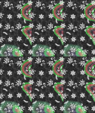 Taslak desenli, modaya uygun kumaş deseni. Düz Çiçek Elementleri Tasarımı. Şirin çiçek elementleri. Raster illüstrasyonu. Renkli Bahar Teması çizim şablonu.