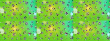 Çiçek deseni. Şatafatlı bahar bahçesi dokusu. Raster illüstrasyonu. Çiçek çizimi arkaplanı.