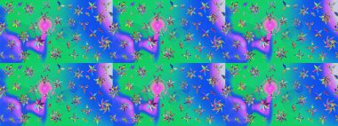 Beautiful watercolor Bouquet of summer flowers sketch pattern. Nice fabric pattern.