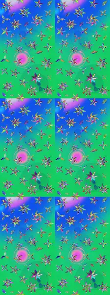 Güzel kumaş deseni. Bahar çiçekleriyle güzel bir çiçek deseni çizmişsin. Raster illüstrasyonu.