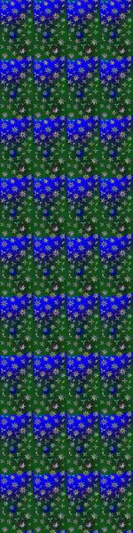 Moda baskıları için zarif bir şablon. Modern çiçek arkaplanı. Halk tarzı. Parlak renkli çiçekleri ve yeşil ve mavi renkte yaprakları olan muhteşem bir çiçek deseni..