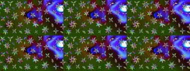 Renkli Yaz Temalı eskiz kalıbı. Yeşil ve kahverengi renkli çiçekler. Düz Çiçek Elementleri Tasarımı. Çiçekli retro deseni çiz.