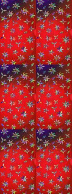 Çiçek arkaplanlı soyut zarafet eskiz deseni. Raster Güzel kumaş deseni.