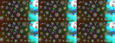 Renkli Bahar Teması eskiz kalıbı. Kahverengi ve gri renkli çiçekler. Düz Çiçek Elementleri Tasarımı. Çiçekle çizim deseni.