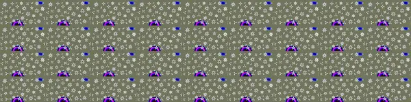 Raster illüstrasyonu. Yeşil ve beyaz renkli çiçekler. Çizim çiçek deseni duvar kağıdı için kullanılabilir.