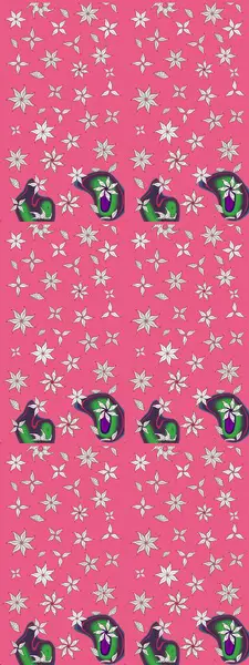 Renkli Bahar Teması eskiz kalıbı. Raster illüstrasyonundaki çiçek desenli çizim. Düz Çiçek Elementleri Tasarımı. Pembe ve nötr renkte çiçekler.