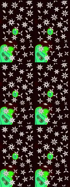 Tekstil, kumaş, kapaklar, duvar kağıtları, baskı, naylon, koleksiyon defteri, örgü, dekupaj için güzel bir eskiz. Millefleur 'lar. Küçük siyah ve nötr çiçeklerle oldukça kaliteli besin torbası deseni.