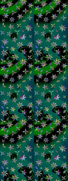 Çiçeğin suluboya çizimlerinin mükemmel deseni. Moda baskısı. Eski model. Suluboya çizim kalıbı. Raster illüstrasyonu. Dekorasyon ve tasarım için güzel desen.