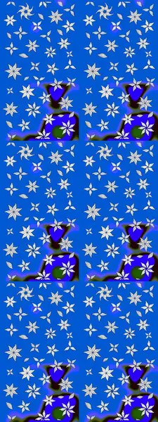 Renkli Bahar Teması eskiz kalıbı. Düz Çiçek Elementleri Tasarımı. Raster güzel kumaş deseni çiziyor. Çiçek deseni.