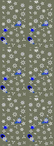 Raster 'ın taze dokusu. Yumuşak fayans. Klasik çiçek desenli. Paketleme, tekstil, duvar kâğıdı için çiçek eskizi. Yumuşak pamuk tasarımı.