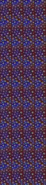 Düz Çiçek Elementleri Tasarımı. Süslü kumaş deseni. Renkli Bahar Teması eskiz kalıbı. Raster illüstrasyonunda çiçek deseni çizimi.