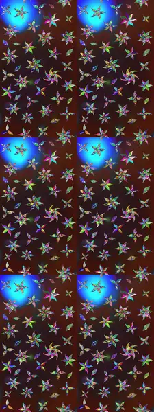 Çizim kalıbı. Ultraviyole kumaş deseni. Organik motif arka planı. Raster illüstrasyonu.