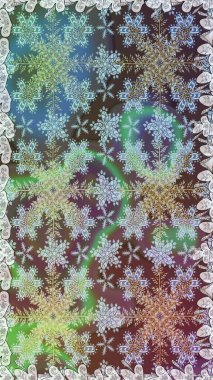 Raster soyut çiçek çelengi altın karalama fantezi yaprakları ve tarafsız renklerde çiçek. El yapımı dekoratif çerçeve, albüm kapağı, tebrik kartı, klasik Art deco tarzı.