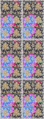 Geleneksel oryantasyon süsü. Klasik klasik klasik arka plan. Kusursuz klasik raster altın desenli. Gri renklerde, altın elementlerle kusursuz desen.