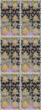 Küçük bir alan derinliği. Altın kaplamalı gri fon. Klasik mobilya tarzı. Oyma. Kusursuz ahşap oyma. Patina. Lüks mobilyalar. Gri renkli ve altın elementli desen.