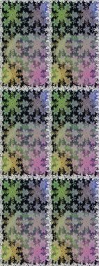 Paisleys zarif çiçek desenli dikdörtgen arka plan duvar kâğıdı illüstrasyonlu klasik stil, modern 3D çizgili sanat altın ve gri desenli çiçek yaprakları ve süslemeleri..