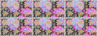 Raster. Doğu tarzı arabesk. Parlak dantel, stilize çiçekler, şal desenli. Kusursuz altın desenli bukleler. Hassas altın deseni açın. Gri renklerde, altın elementlerle kusursuz desen.