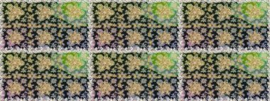 Kusursuz klasik altın desen. Raster geleneksel oryantasyon süsü. Altın elementlerle gri renklerde altın desen.