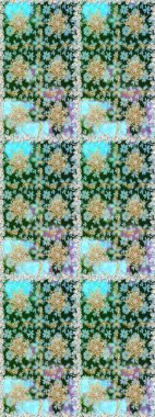 Tarafsız renklerde, altın elementlerle kusursuz desen. Geleneksel oryantasyon süsü. Kusursuz klasik raster altın desenli. Klasik klasik klasik arka plan. Raster illüstrasyonu.