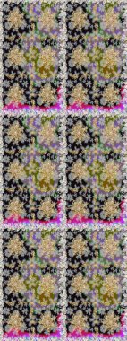 Gri renklerdeki altın elementler. Barok tarzında kusursuz bir doğulu süsü. Geleneksel klasik raster altın pürüzsüz desen.