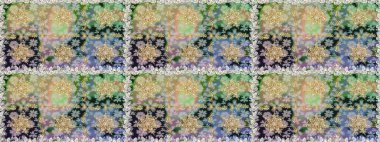 Duvar kâğıdı barok, İspanyol kumaşı. Tarafsız renklerde grafiksel modern kusursuz desen. Kusursuz raster arka plan. Kusursuz çiçek deseni.