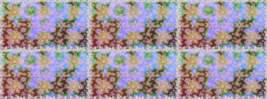 Raster oryantal süs. Altın elementlerle nötr renklerde altın desen. Kusursuz altın desen.