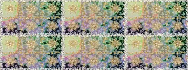 Duvar kâğıdı barok, İspanyol kumaşı. Tarafsız renklerde altın elementler. Şık bir grafik desen. Çiçek deseni. Kusursuz raster arkaplanı.