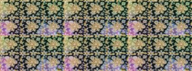 Çiçek süsü kumaş deseni, cam, çiçek desenli metal gri renkli ve altın elementli. Klasik raster altın pürüzsüz desen.