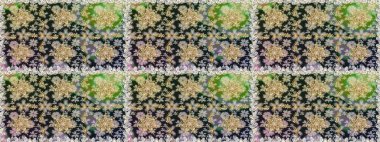 Noel, kar tanesi, yeni yıl 2019. Gri renklerde, altın elementlerle kusursuz klasik desen.