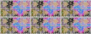 Çiçek süsü kumaş deseni, cam, çiçek desenli altın elementli, nötr renklerde metal. Klasik raster altın pürüzsüz desen.