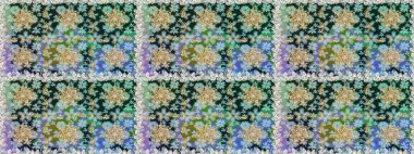 Klasik klasik klasik arka plan. Geleneksel oryantasyon süsü. Kusursuz klasik raster nötr ve altın desenli.