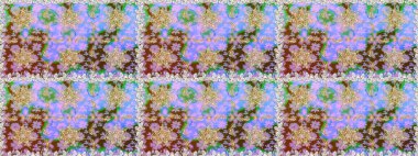 Raster oryantal süs. Altın elementlerle nötr renklerde altın desen. Kusursuz altın desen.