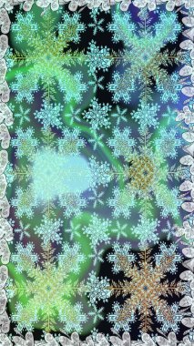 Noel, kar tanesi, yeni yıl. Mavi renklerde, altın elementli, kusursuz altın desenler. Mavi renklerde, altın elementlerle kusursuz klasik desen.