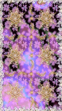 Tarafsız renklerde altın tekrarlayan elementlerle soyut arkaplan. Kusursuz oryantal klasik altın desen.