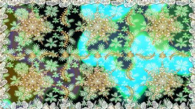 Sembol bayramı, yeni yıl kutlamaları, altın desenler. Tarafsız renklerde altın kar taneleri. Kış kar dokusu duvar kağıdı. Noel altın kar taneleri kusursuz desen.